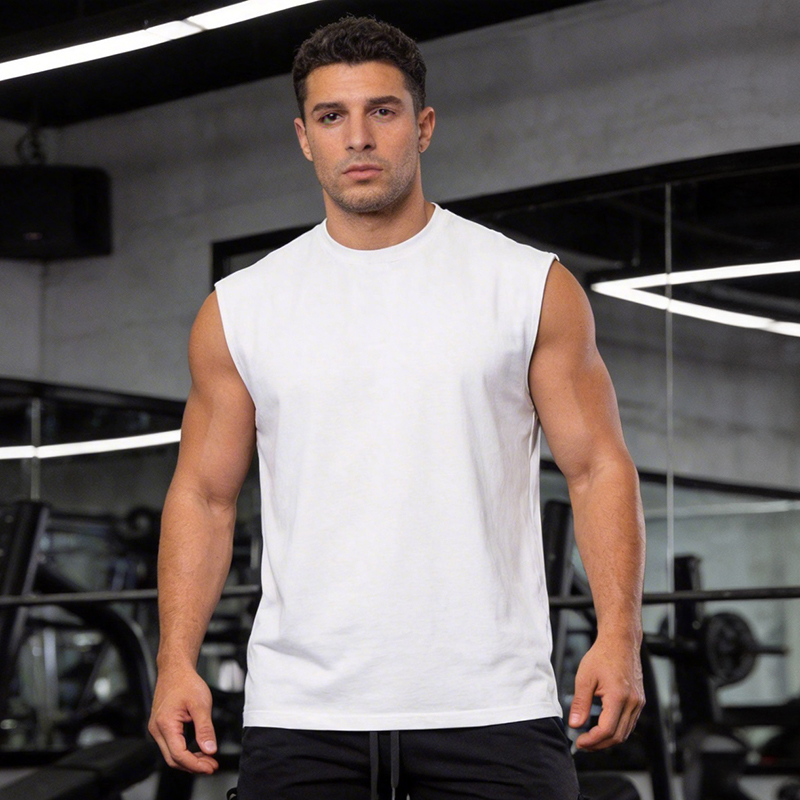 Tank Top Muscle - Blank Running Tank Tops Mens Mesh