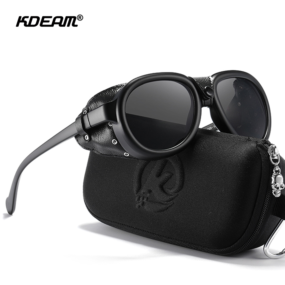KDEAM Pilot Sunglasses Steampu - Sunglasses Aviator Polarized review and price