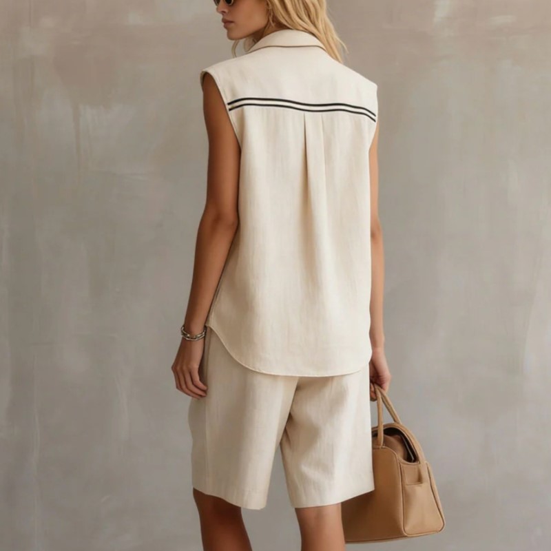 Summer Fashion Solid Linen Ble - Linen Shirt Breathable review and price