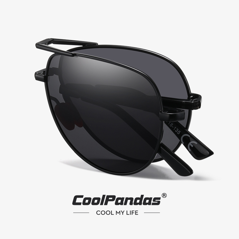 CoolPandas Fashion Folding Sun - Sunglasses Aviator Polarized review and price