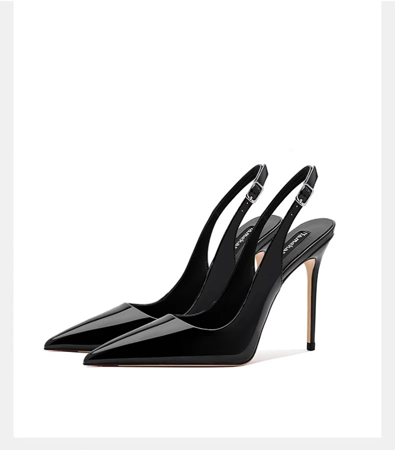 Sexy Ultra-high Heels Pointed  - Casual Sandal Leather review and price