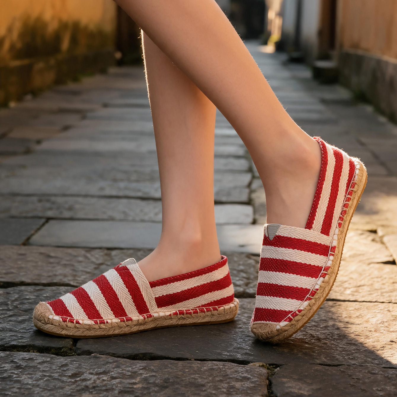 Summer Autumn Women Canvas Sho - Espadrille Slip On review and price