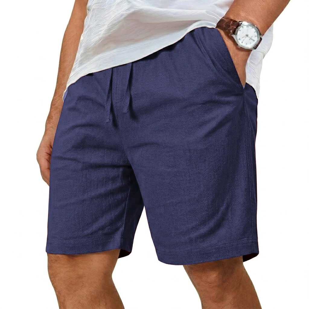 Oversized Cotton Linen Shorts  - Short Linen Drawstring review and price