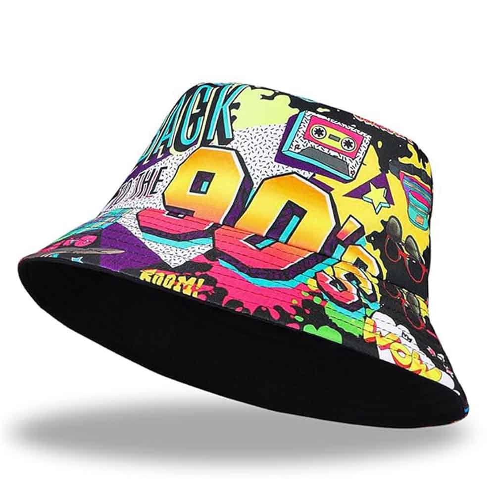 Retro 80 90s vintage Bucket Ha - Packable Hat Nylon review and price