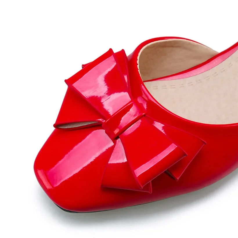 Big Size Women Bowtie Pumps Ro - Casual Sandal Leather review and price
